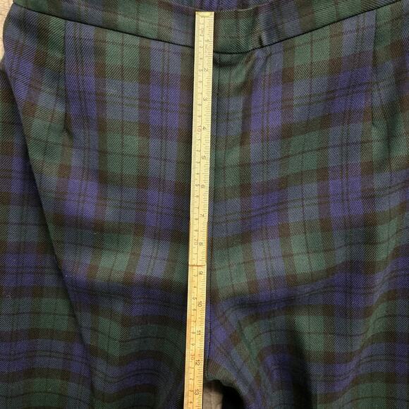 Pendelton Authentic Black Watch Tartan Plaid Pants Womens Size 12 Petite Wool - Picture 5 of 9